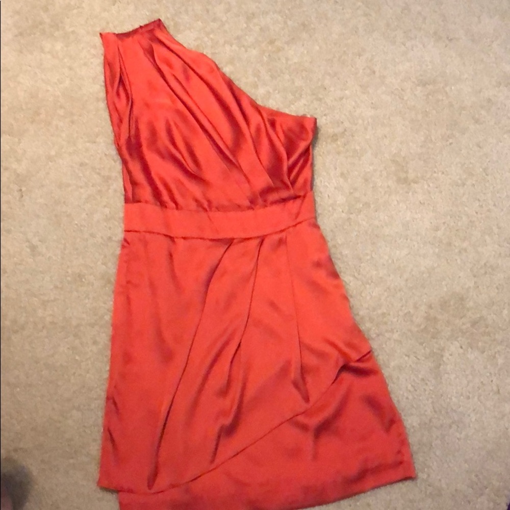 BCBGeneration | one shoulder cocktail dress
